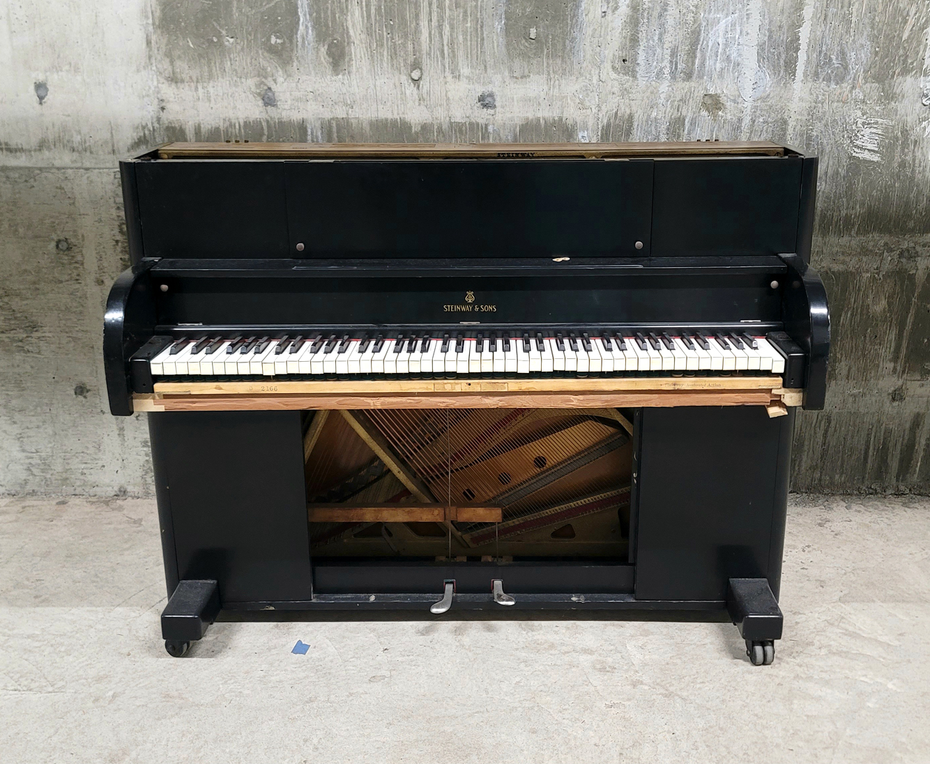 The Bishop Victory Vertical piano