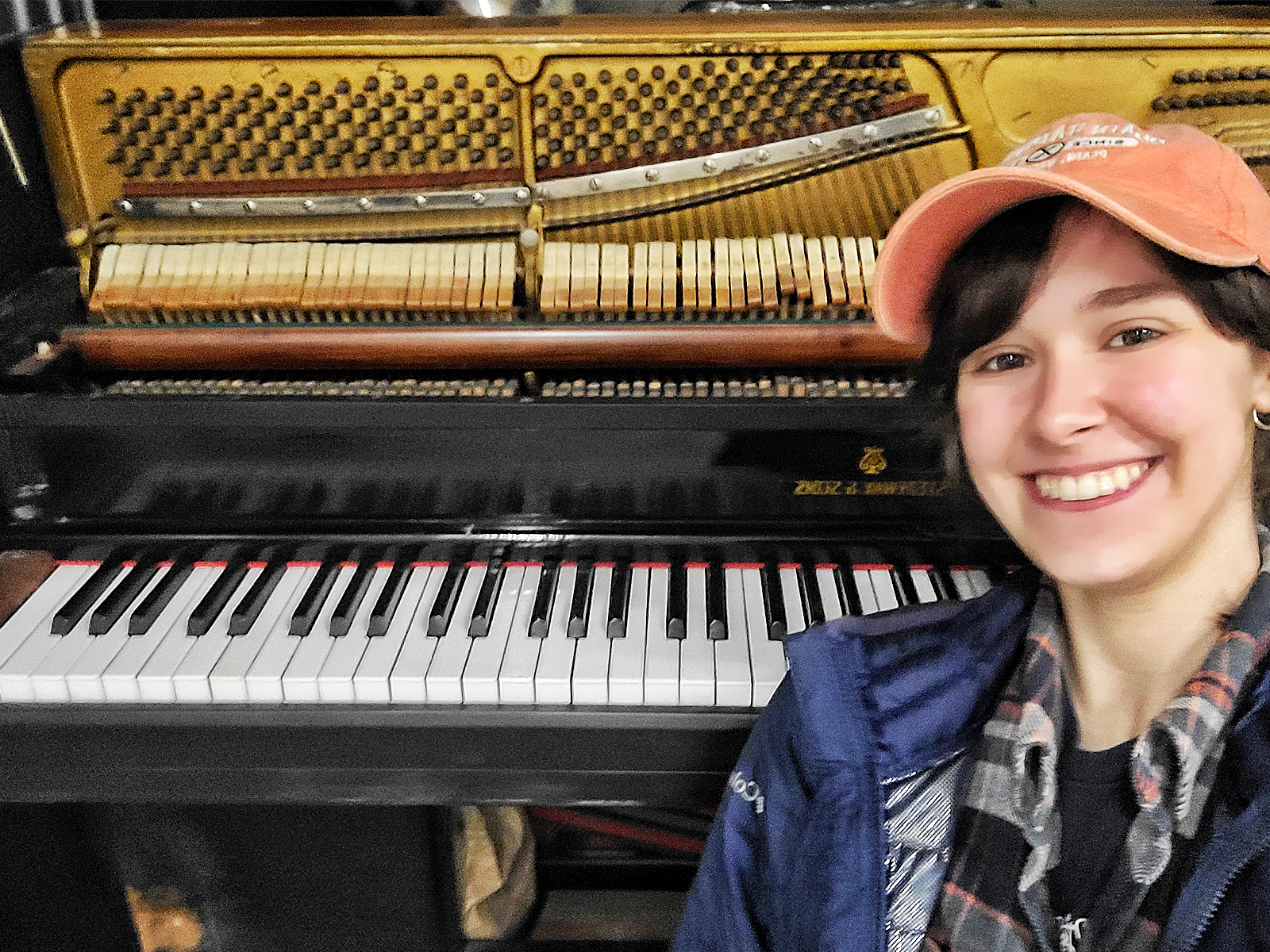 The Charley Helene Milton Victory Vertical piano